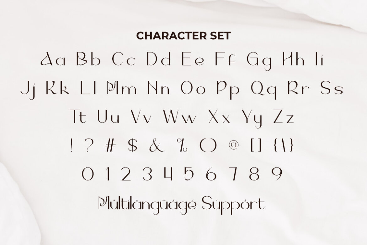 Bilshen FREE Font - view 6