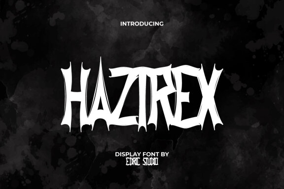 Haztrex Font