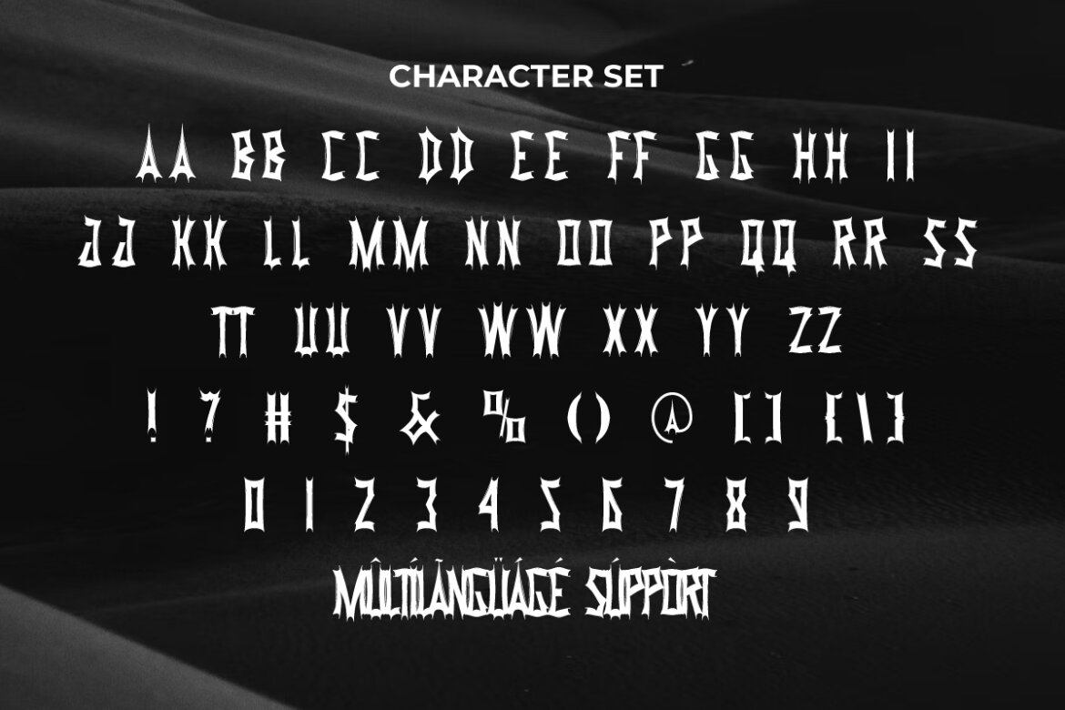 Haztrex Font - view 5