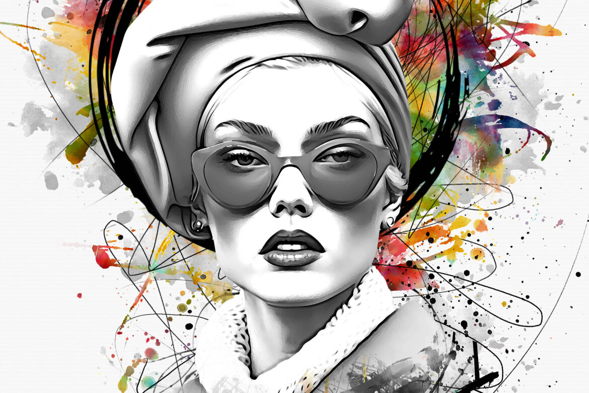 Abstract Mixed Media Art FREE Photo Effect - view 4