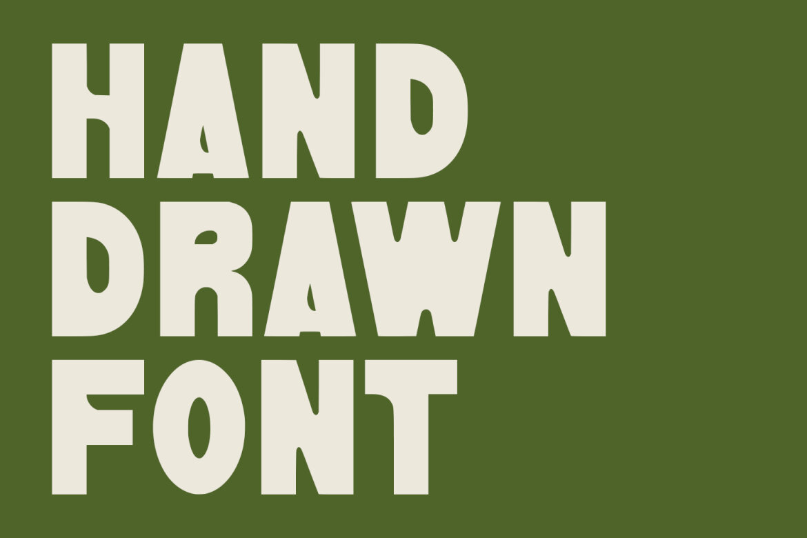 Roolox Sans Hand Drawn FREE Font alternate