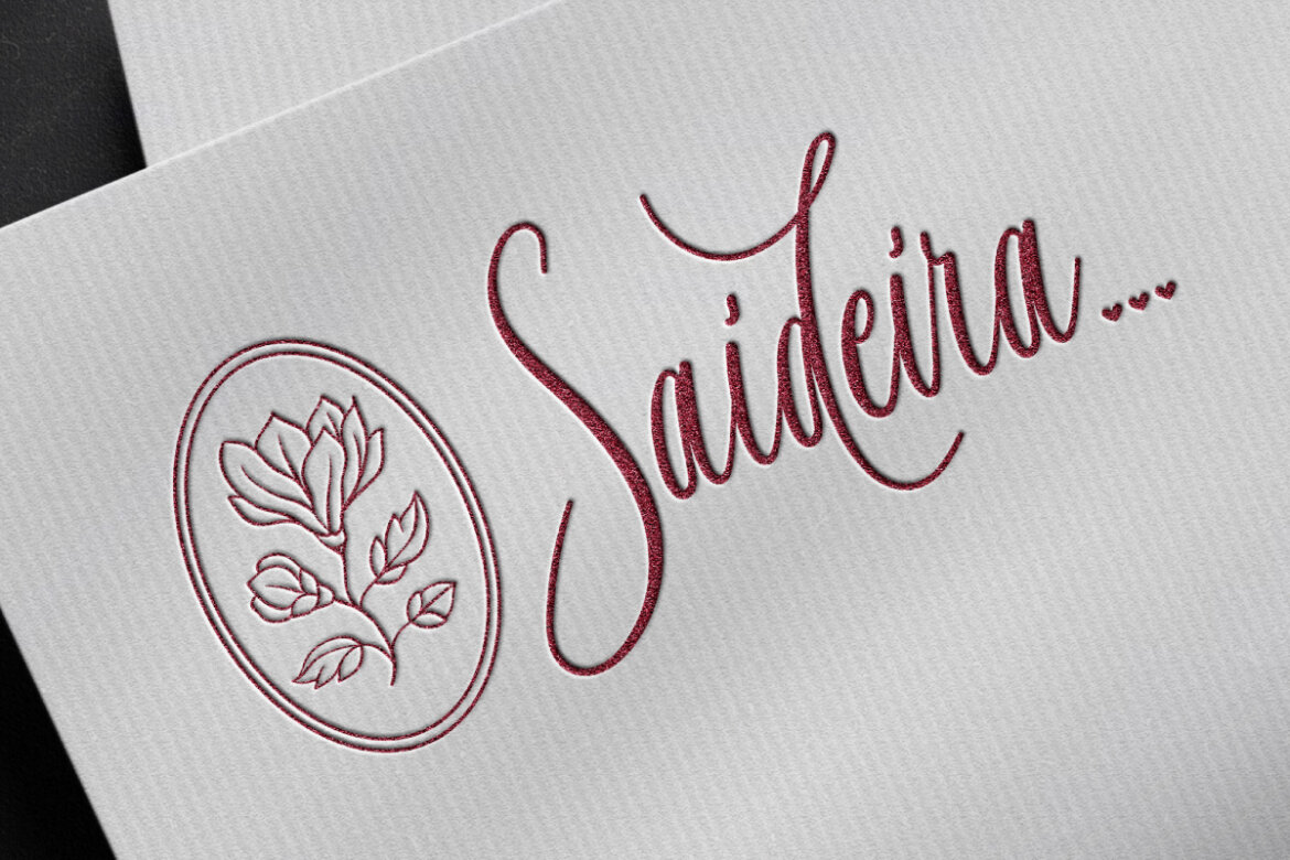 Saideira FREE Font - view 3