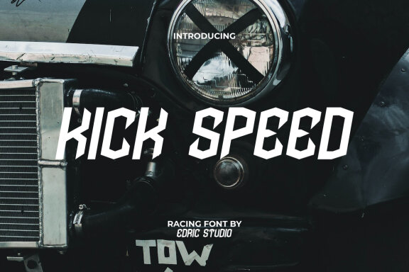 Kick Speed FREE Font