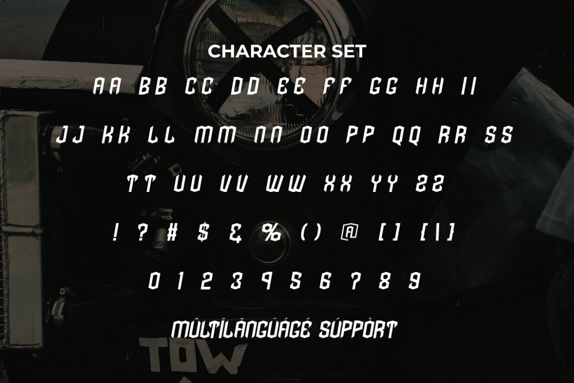 Kick Speed FREE Font - view 5
