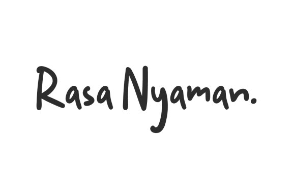 Rasa Nyaman FREE Font