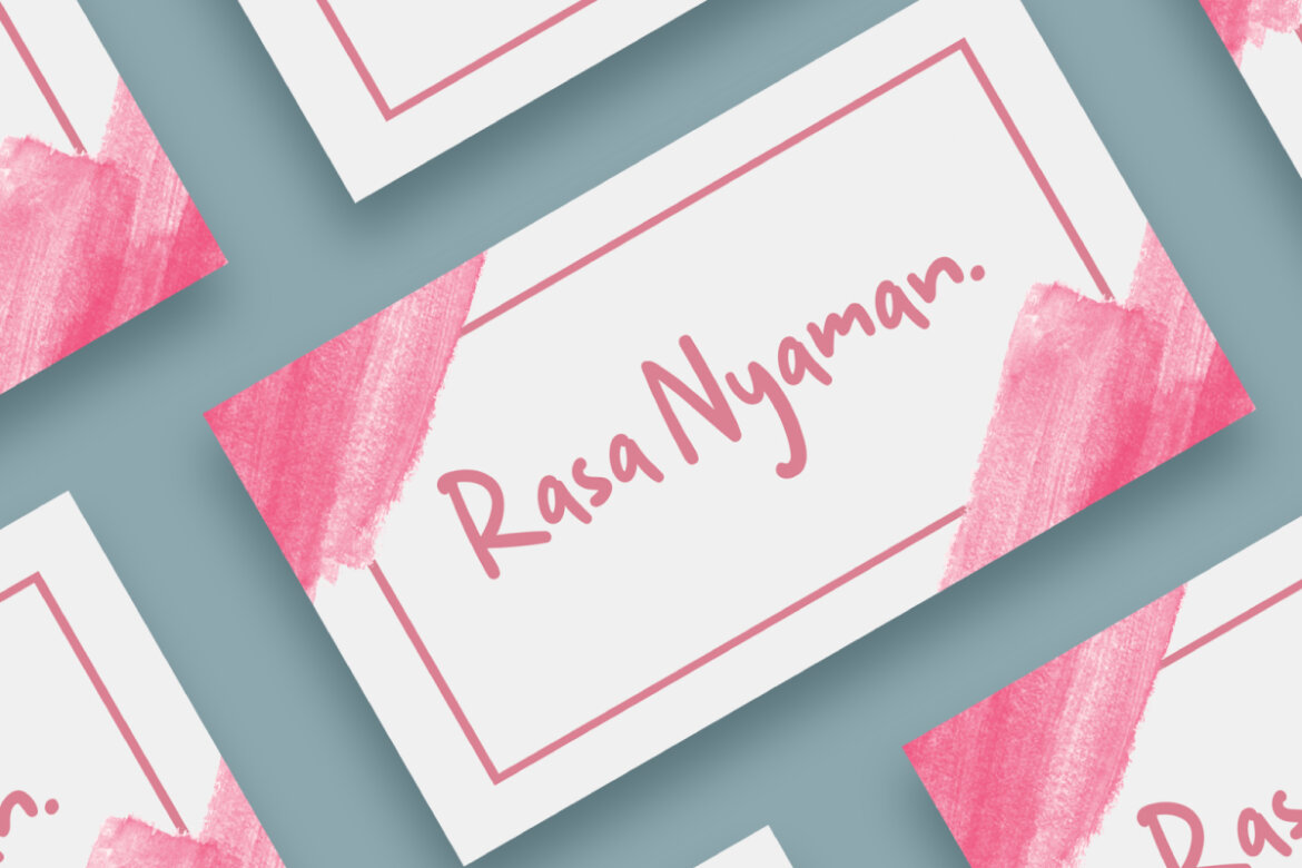 Rasa Nyaman FREE Font - view 3