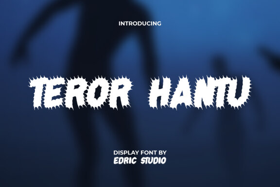 Teror Hantu FREE Font