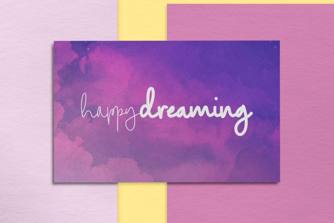 Happy Dreaming FREE Font - view 8