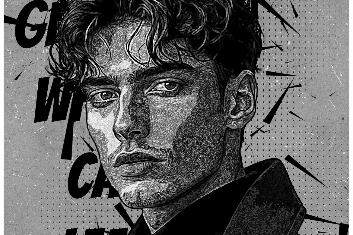 Editable FREE Photoshop Photo Effect alternate