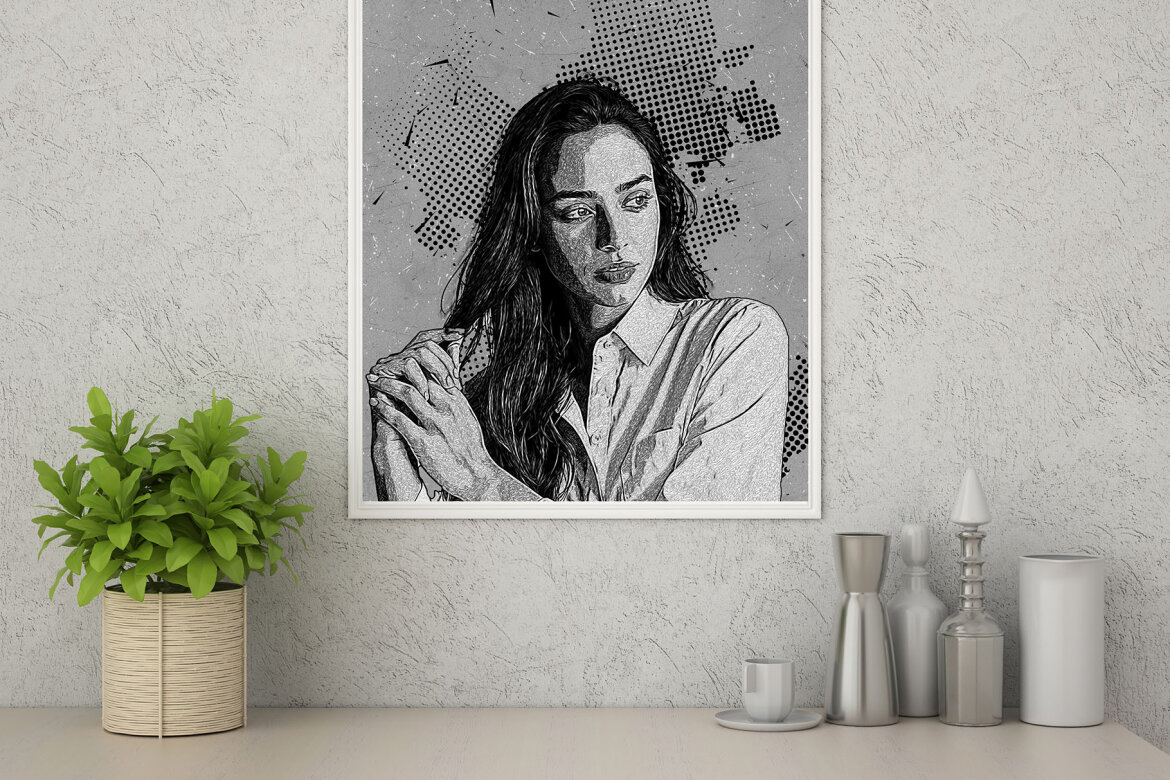 Editable FREE Photoshop Photo Effect - view 3