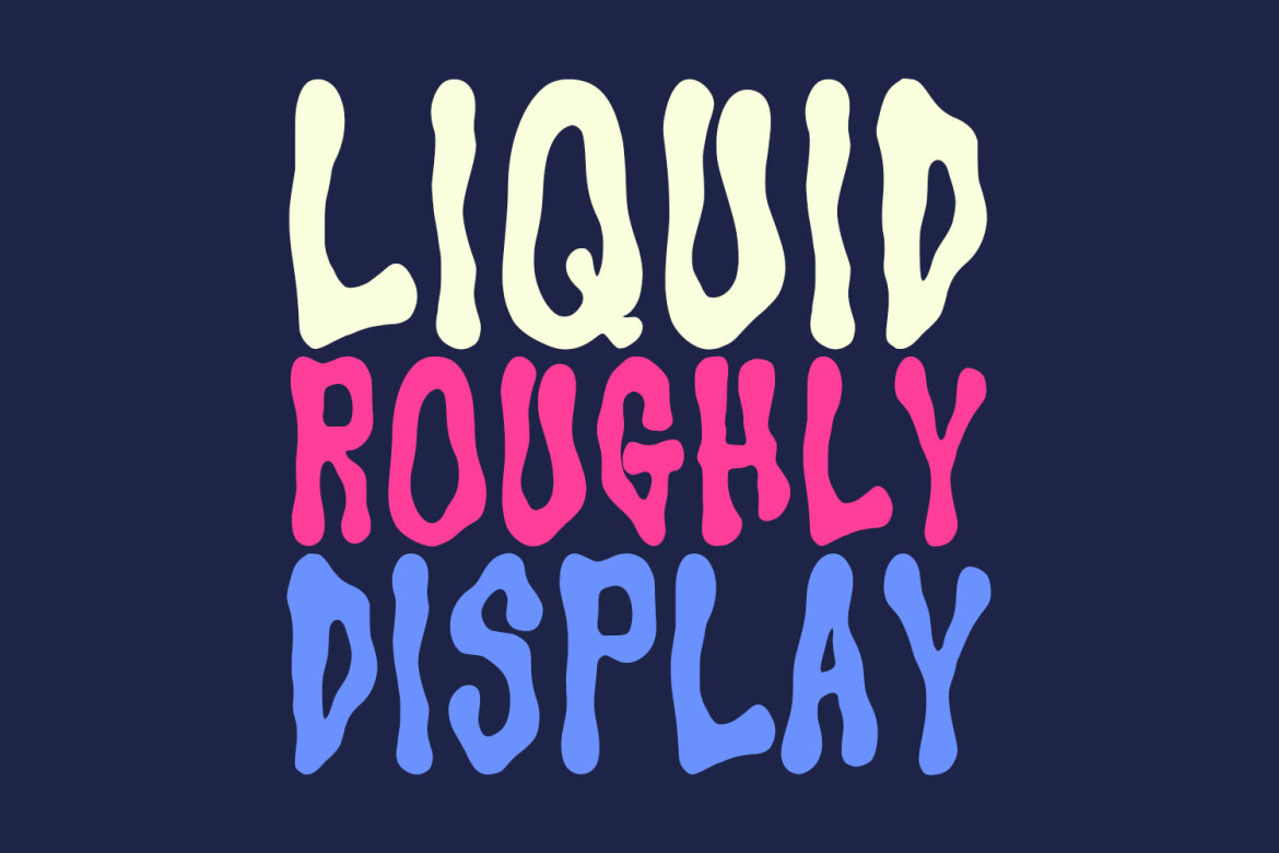 Acidzz Liquid Display FREE Font - view 2