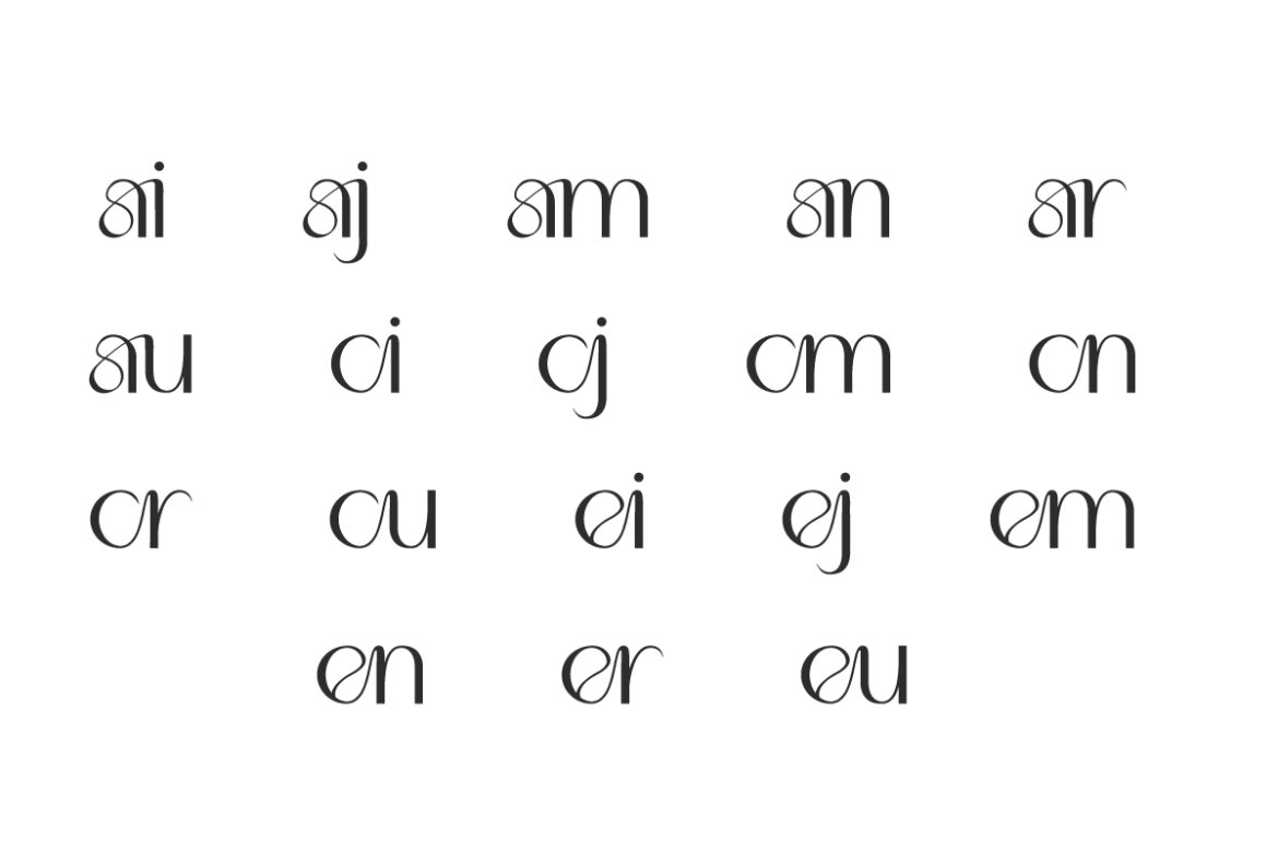 Claire Vionce FREE Font - view 7