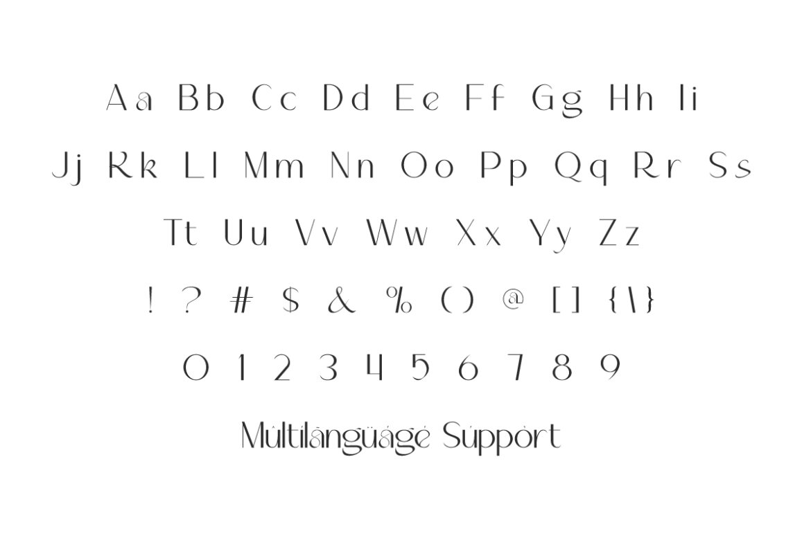 Claire Vionce FREE Font - view 5