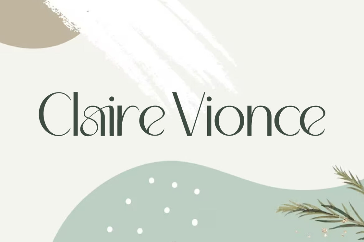 Claire Vionce FREE Font alternate