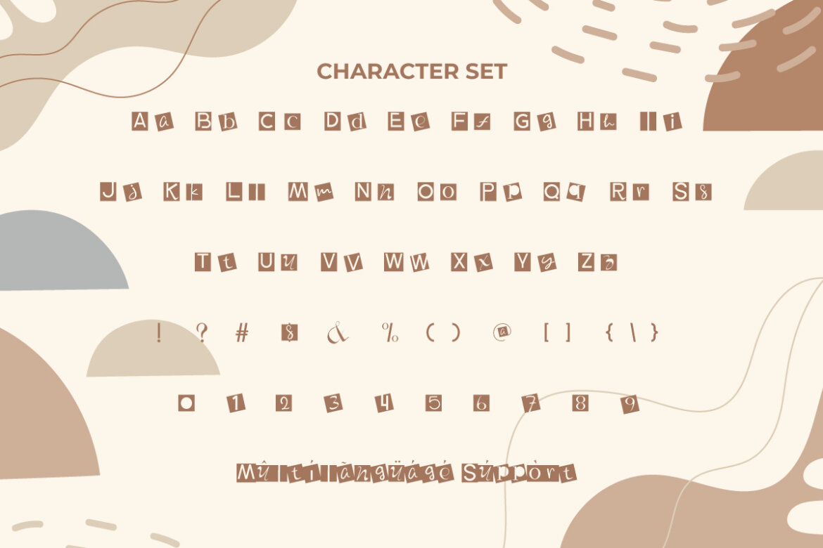 Random Box FREE Font - view 6