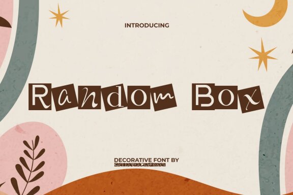 Random Box FREE Font