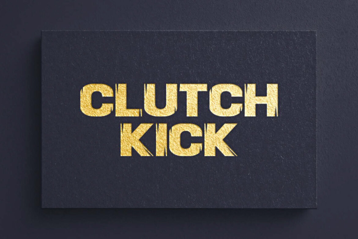 Clutch Kick FREE Font - view 4