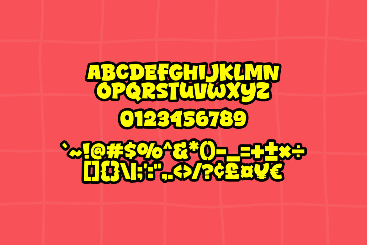Yormate FREE Font - view 4