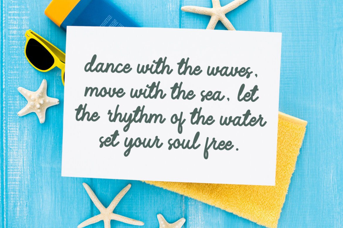 Ocean Graphy FREE Font - view 6