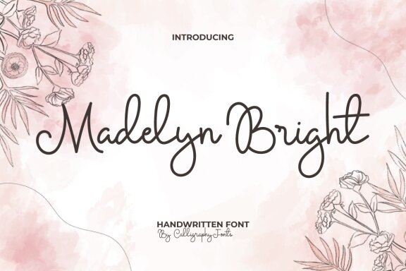 Madelyn Bright FREE Font