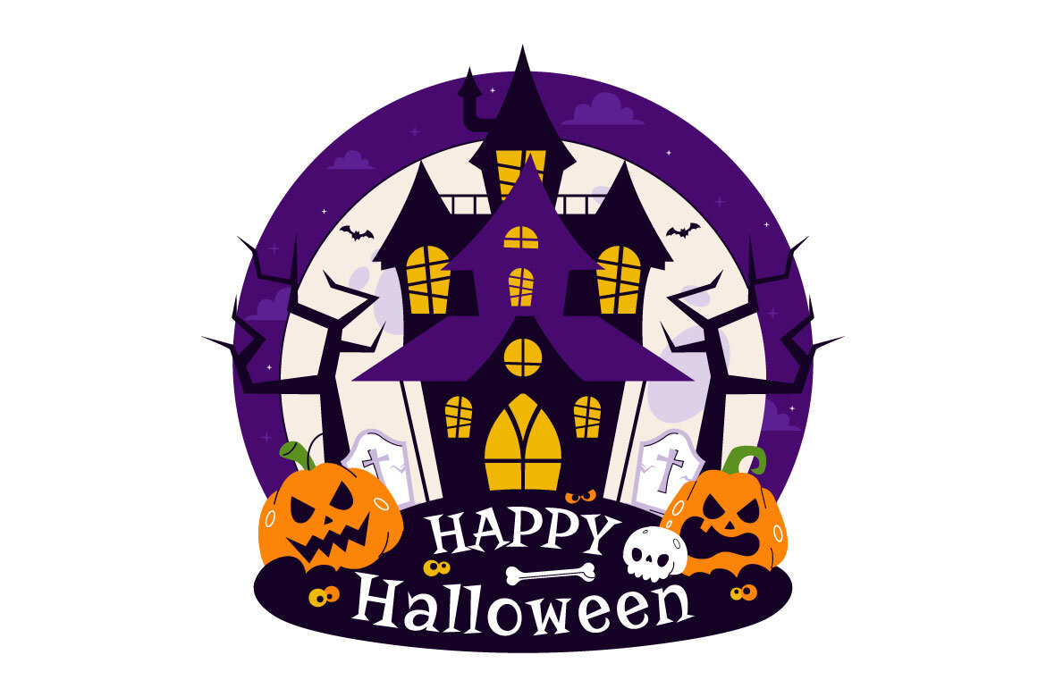 11 Happy Halloween FREE Illustrations - view 5