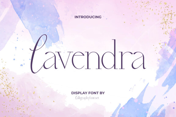 Lavendra FREE Font