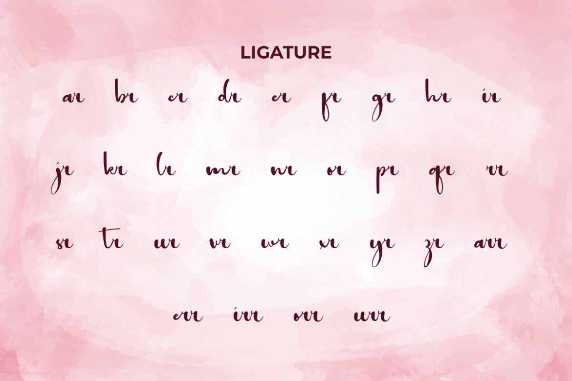 Someday With You FREE Font - view 6