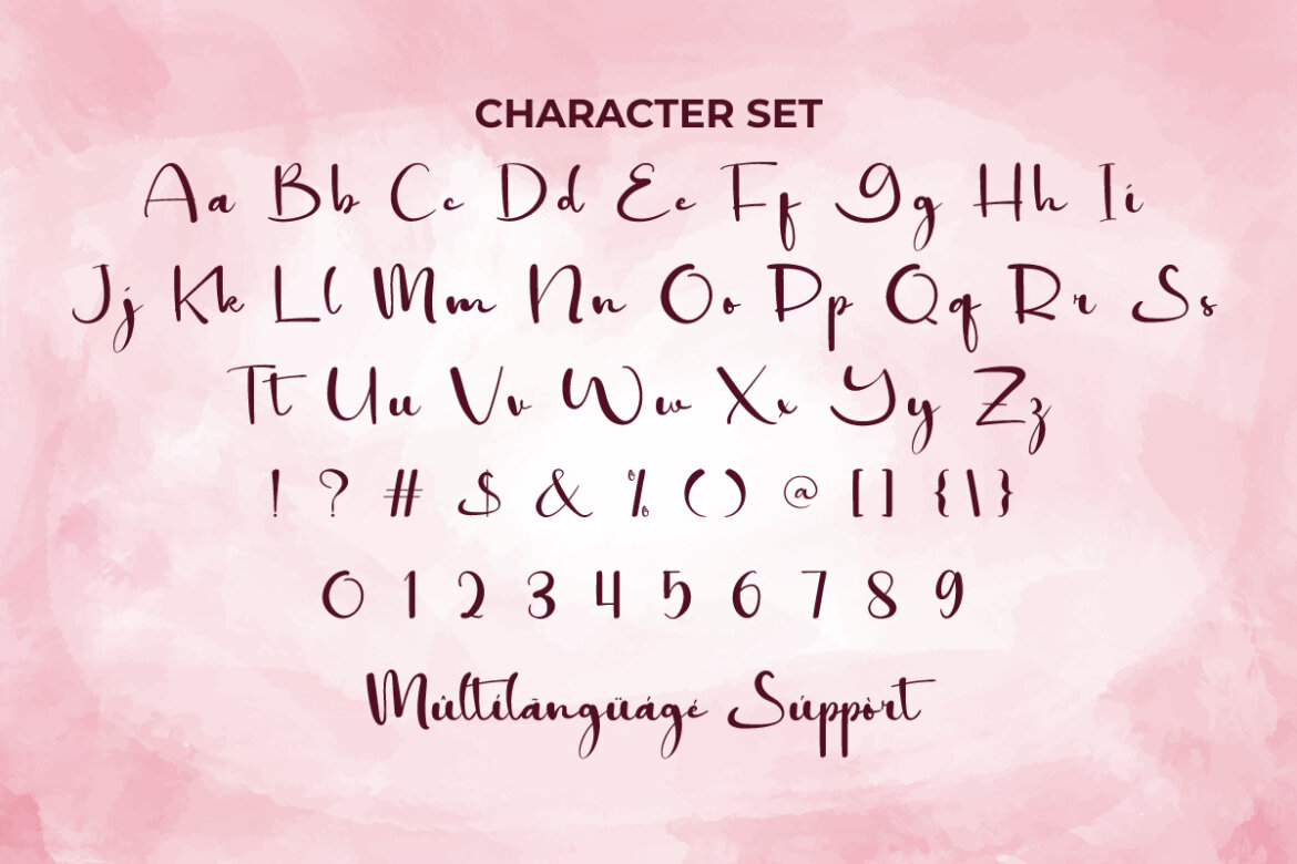 Someday With You FREE Font - view 4