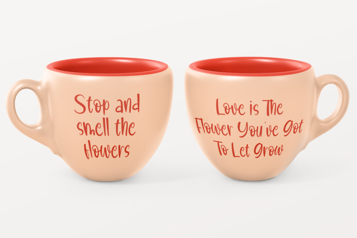 Cranberry Blossom FREE Font - view 4