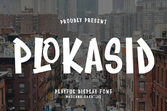 Plokasid Playful FREE Font