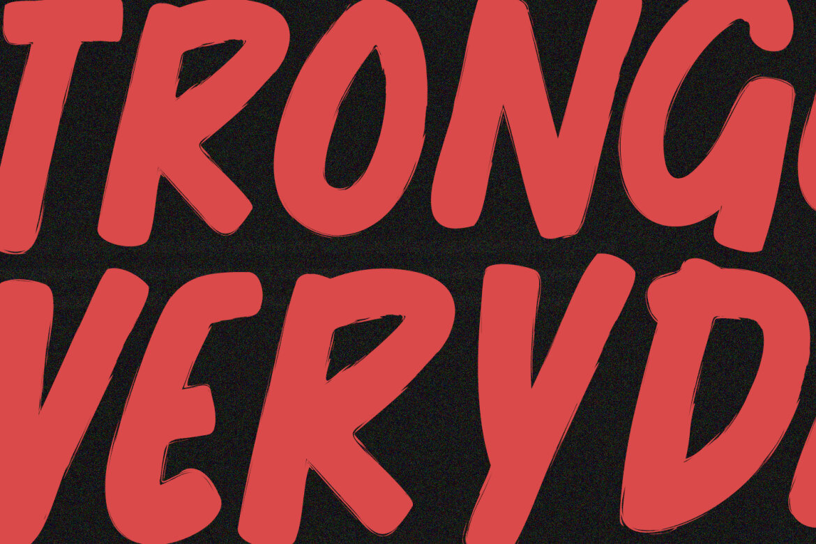 Gastetla Brush FREE Font - view 3