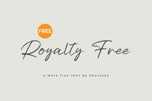 Royalty Free Font