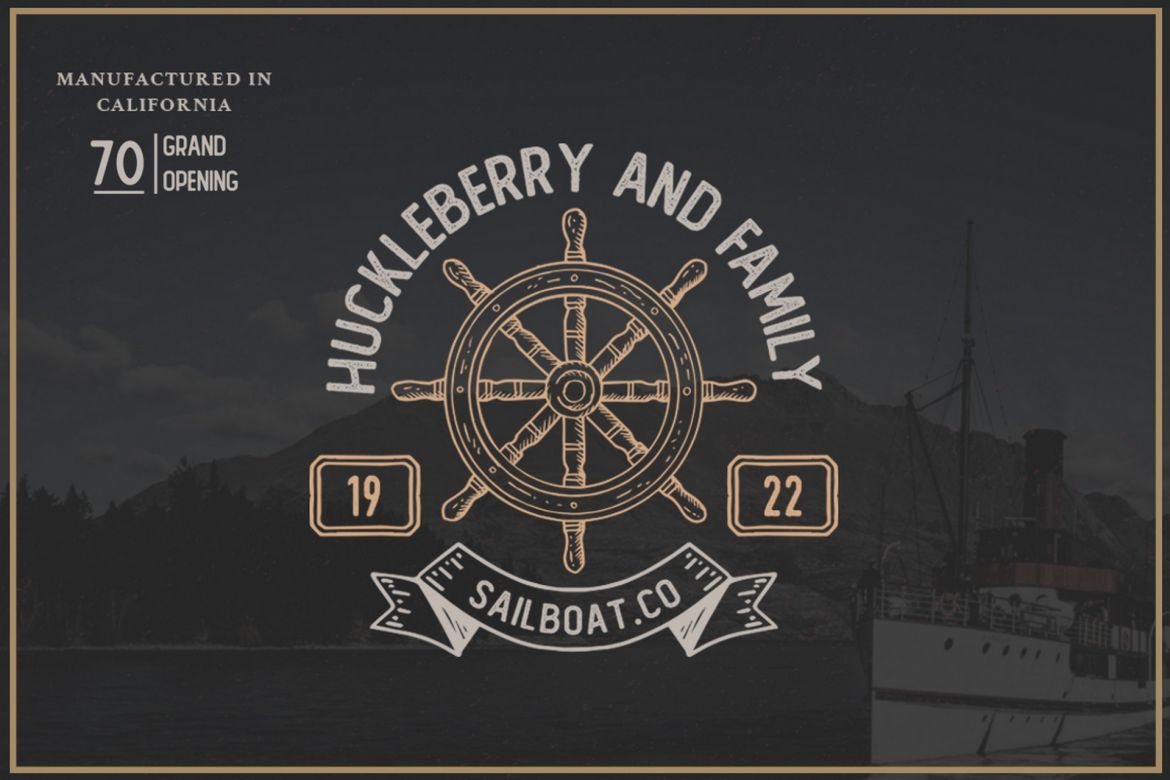 The Foregen - Vintage Sans Serif - view 4