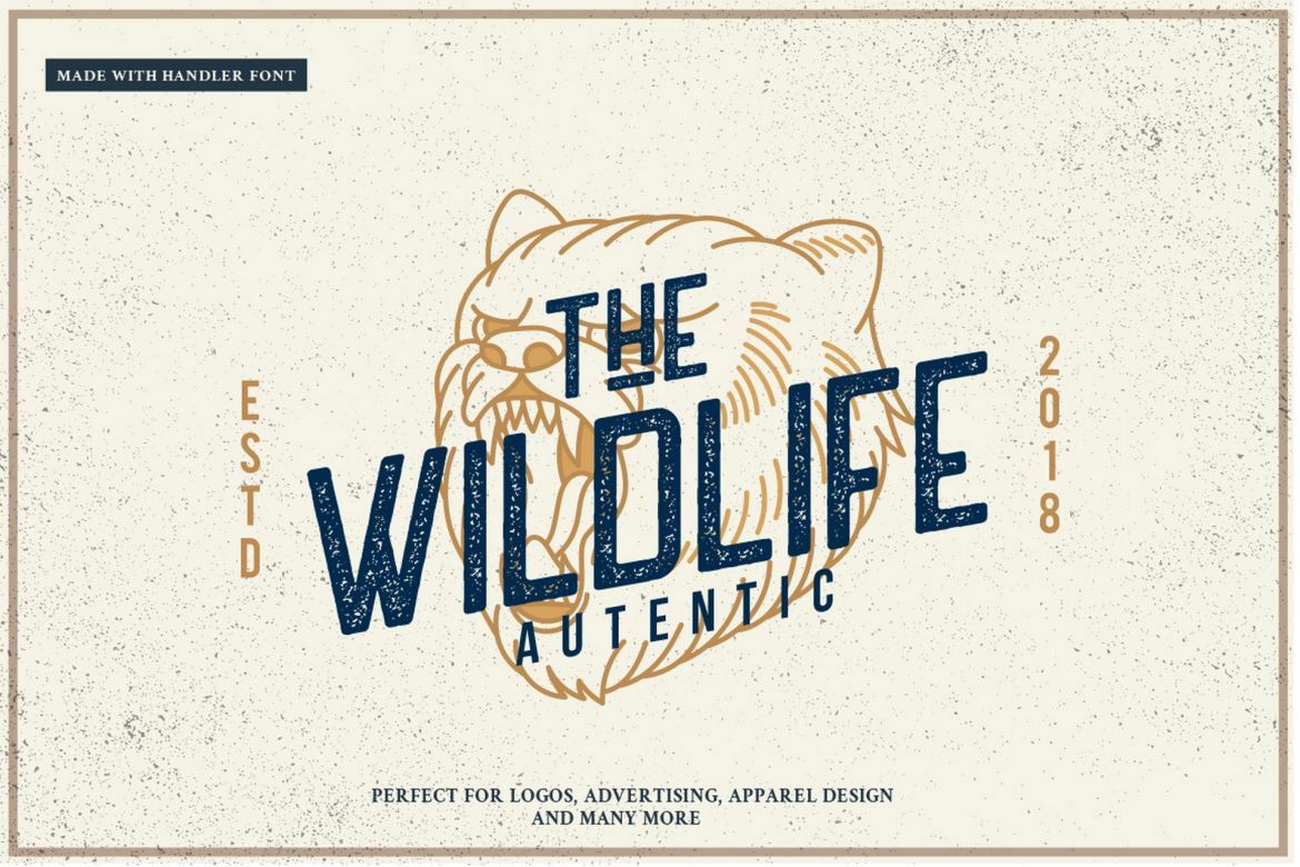 Handler - Vintage Sans Serif alternate