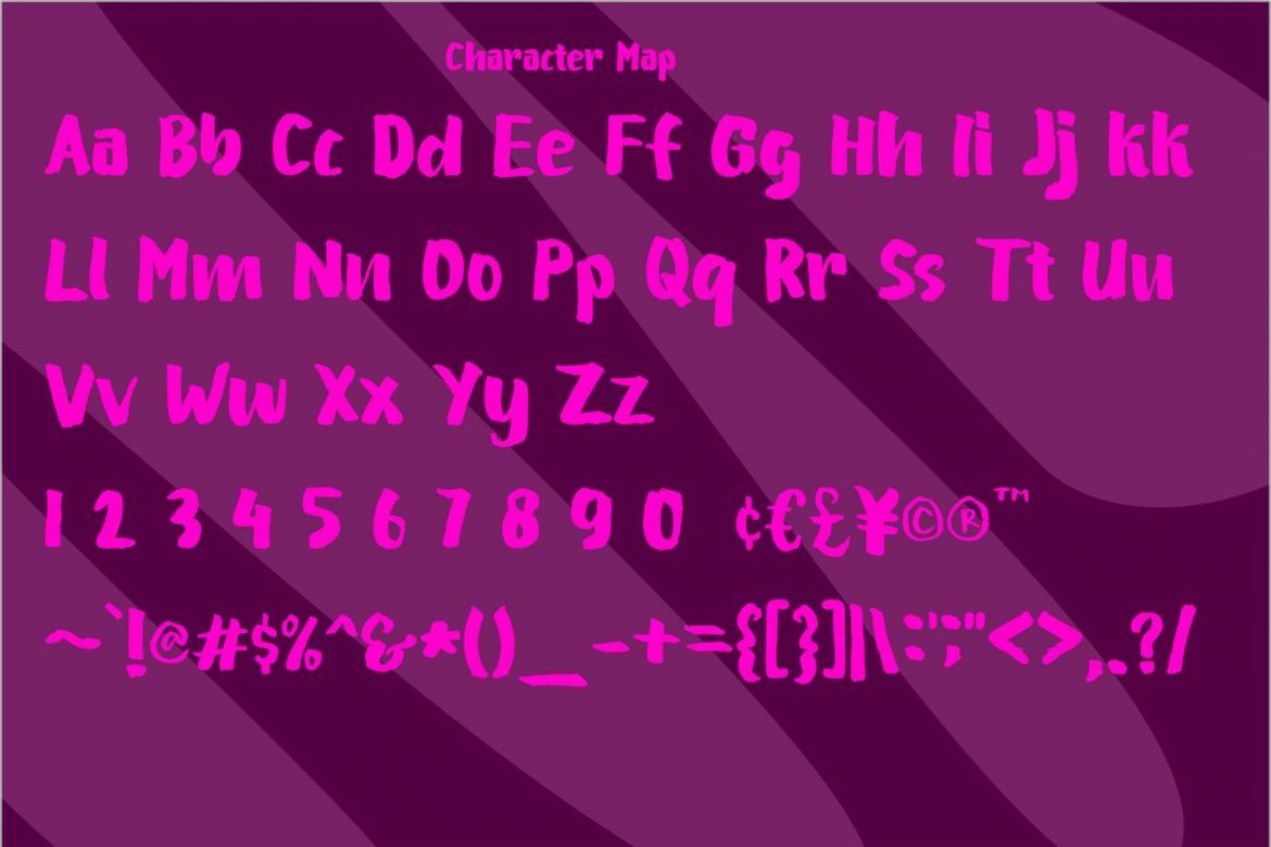 Yakow Brush Font - view 2