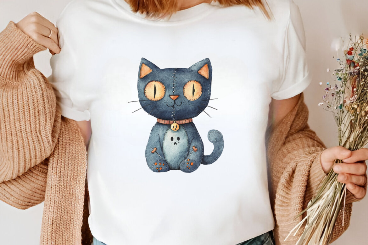 Spooky Weird Halloween FREE Clipart - view 8