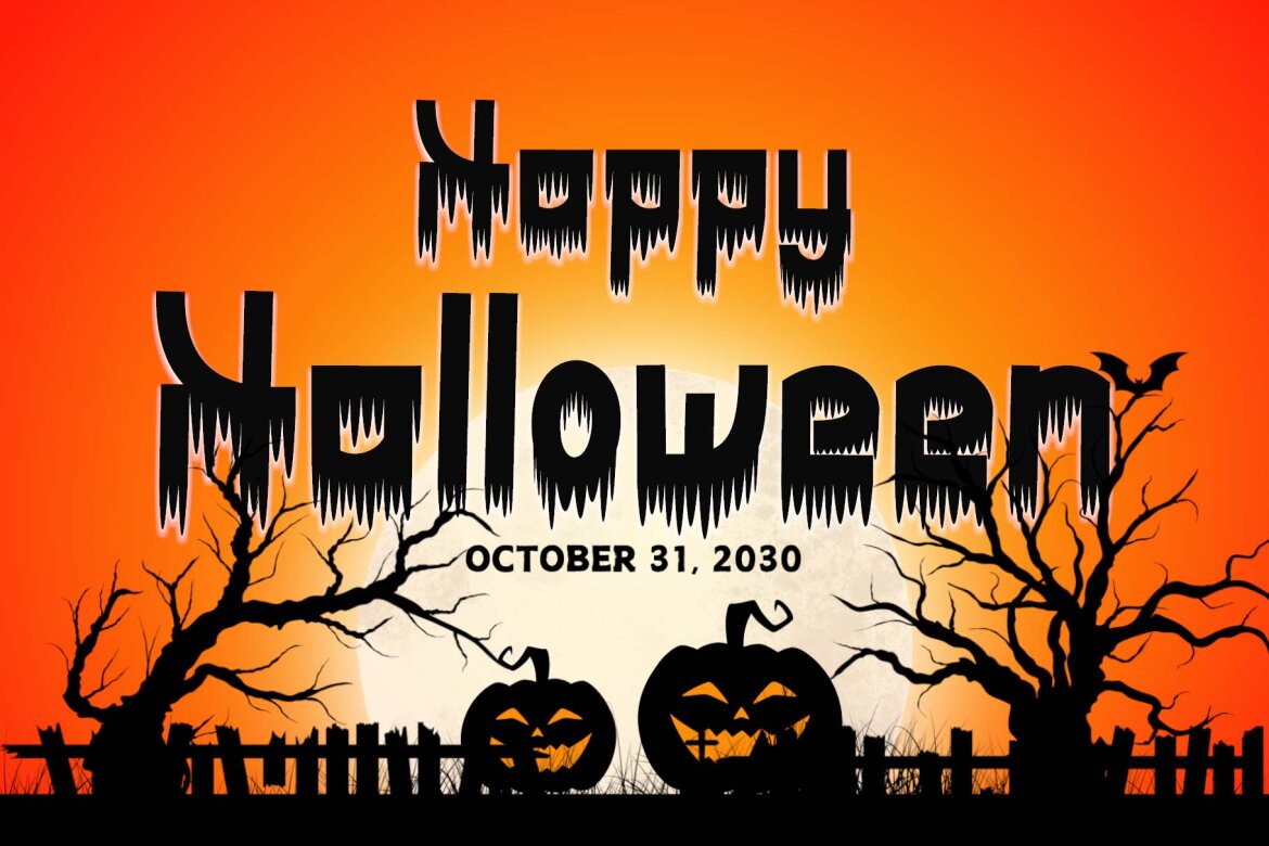 Halloween Damage FREE Font alternate