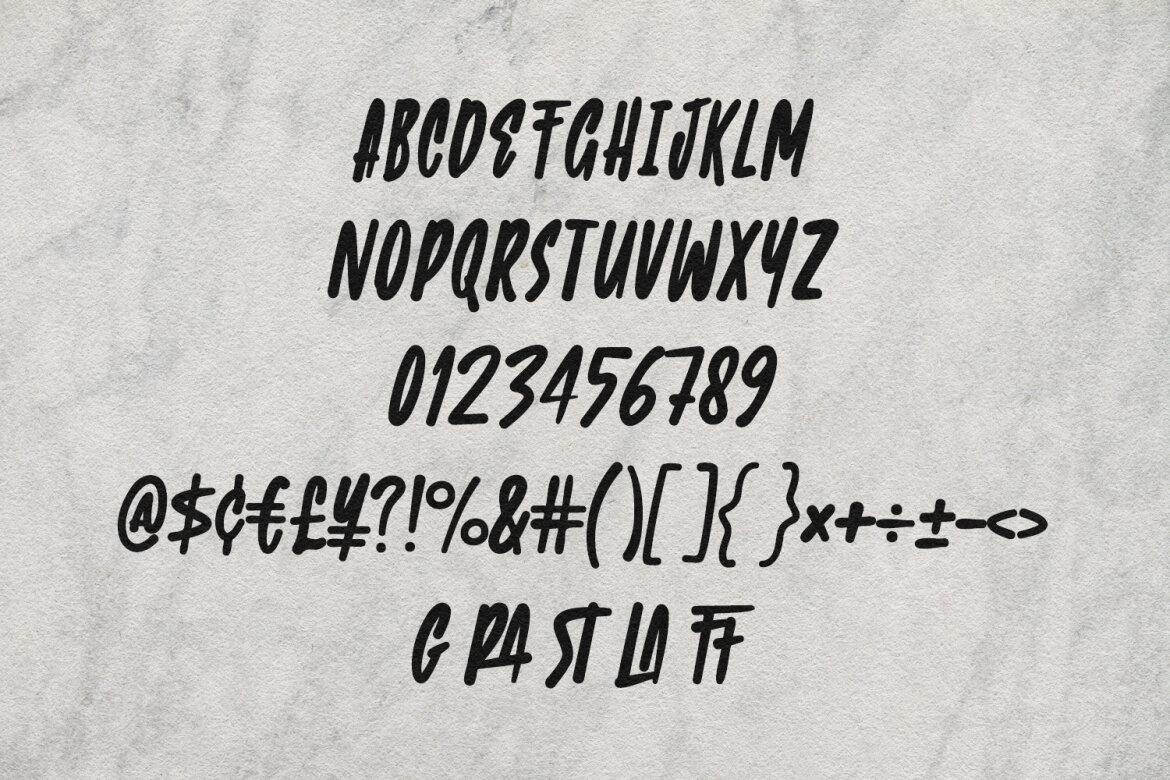 Caraso Bold FREE Display Font - view 5