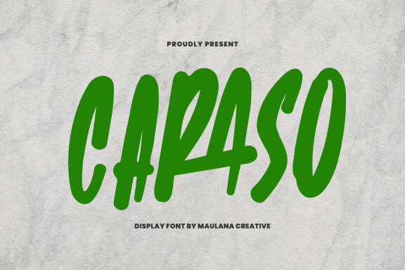 Caraso Bold FREE Display Font