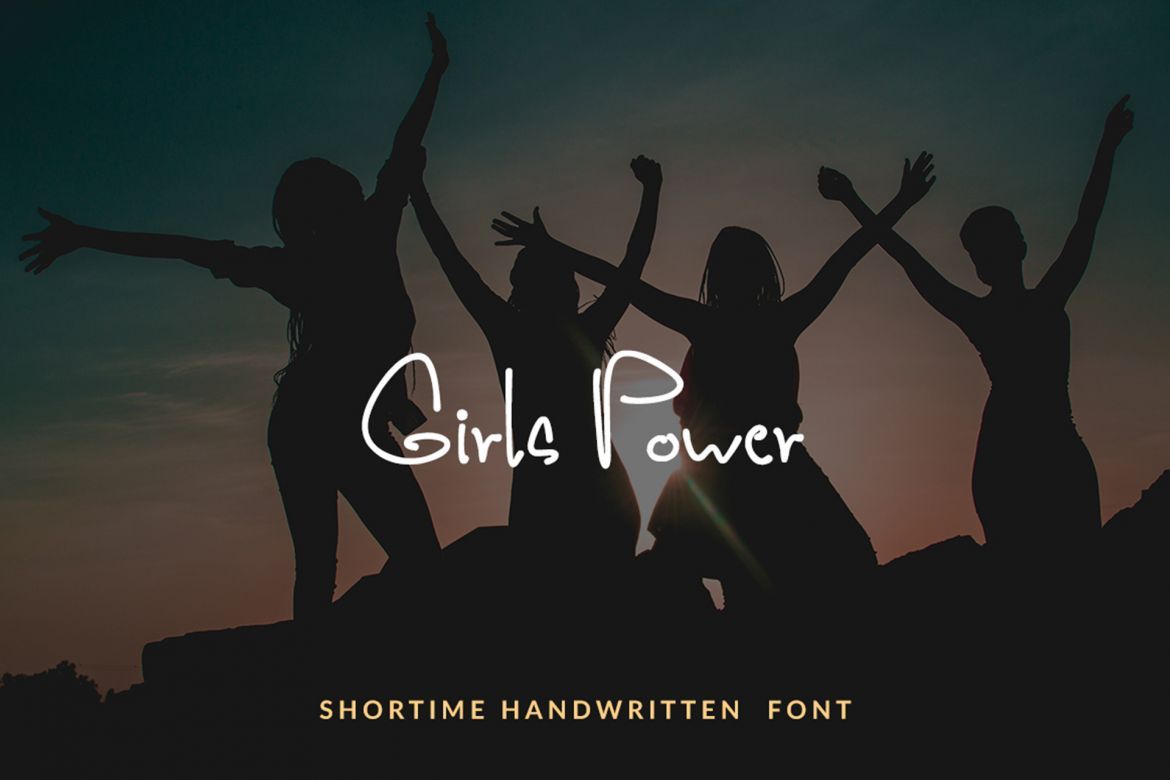 Shortime Handwritten Font - view 8