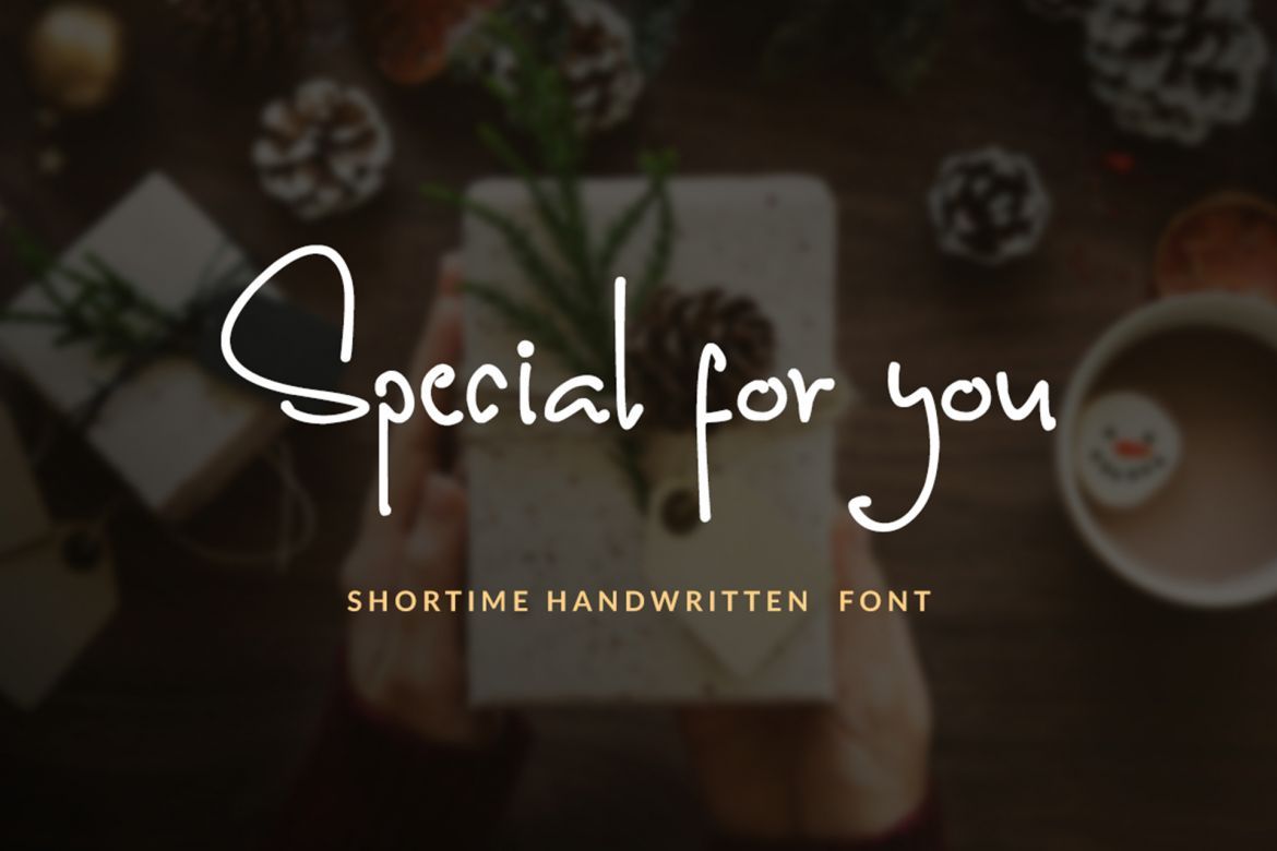 Shortime Handwritten Font - view 10