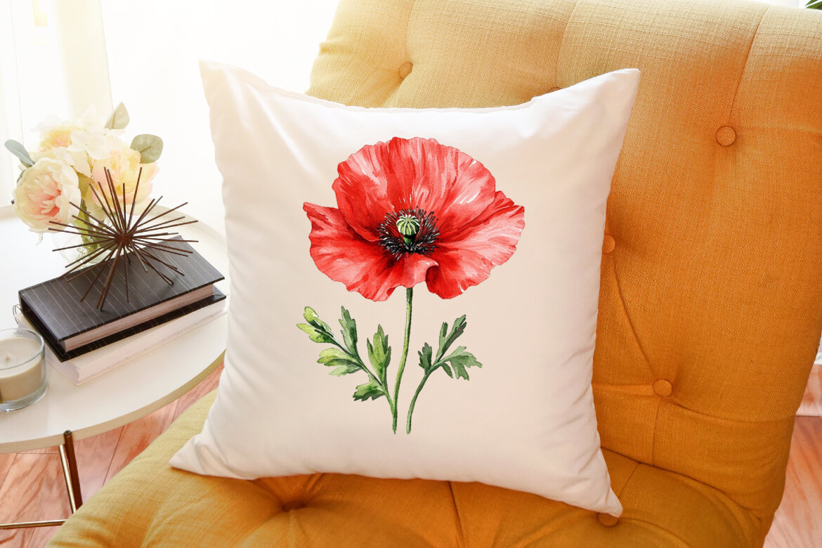 FREE Blooming Colors Watercolor Flowers - view 6