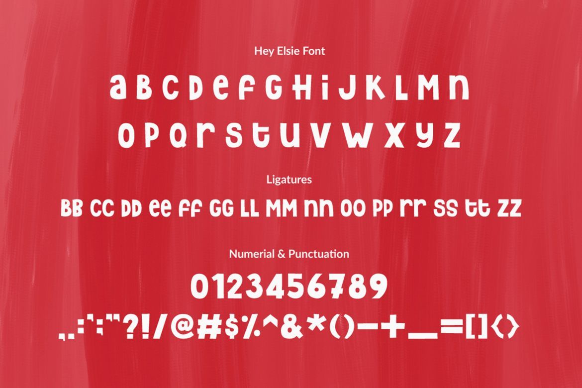 Hey Elsie | Two Font Syle alternate