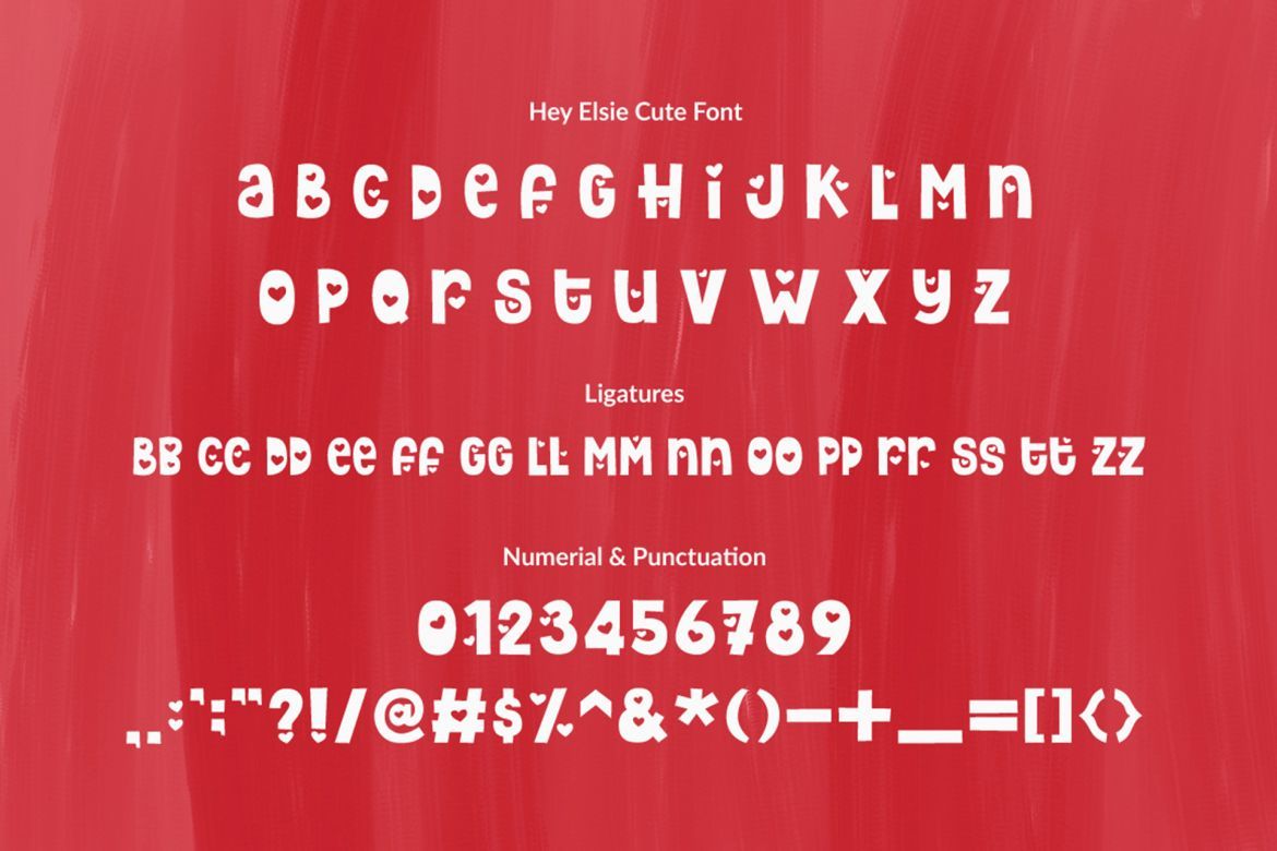 Hey Elsie | Two Font Syle - view 3