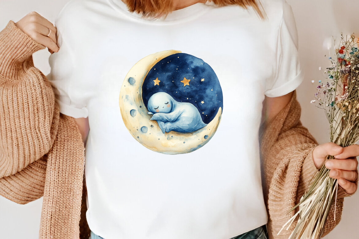 Watercolor Cozy Halloween FREE Clipart Bundle - view 6