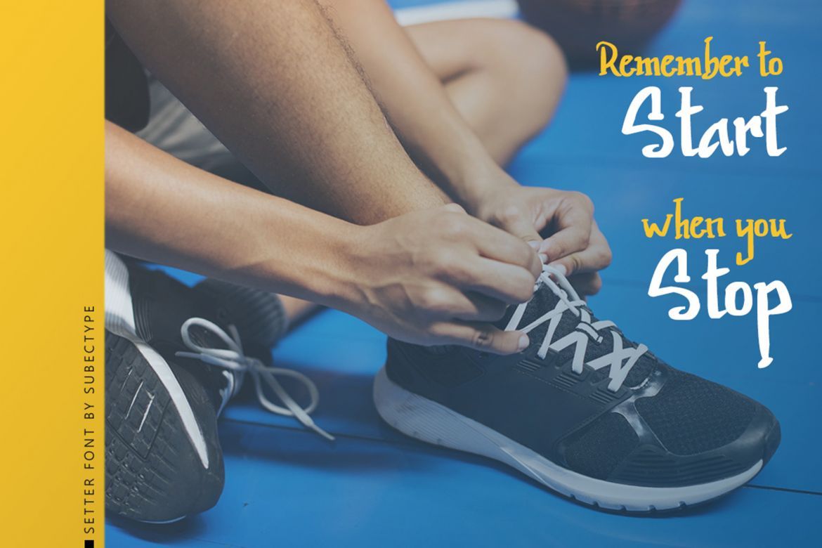 Setter Font - view 3