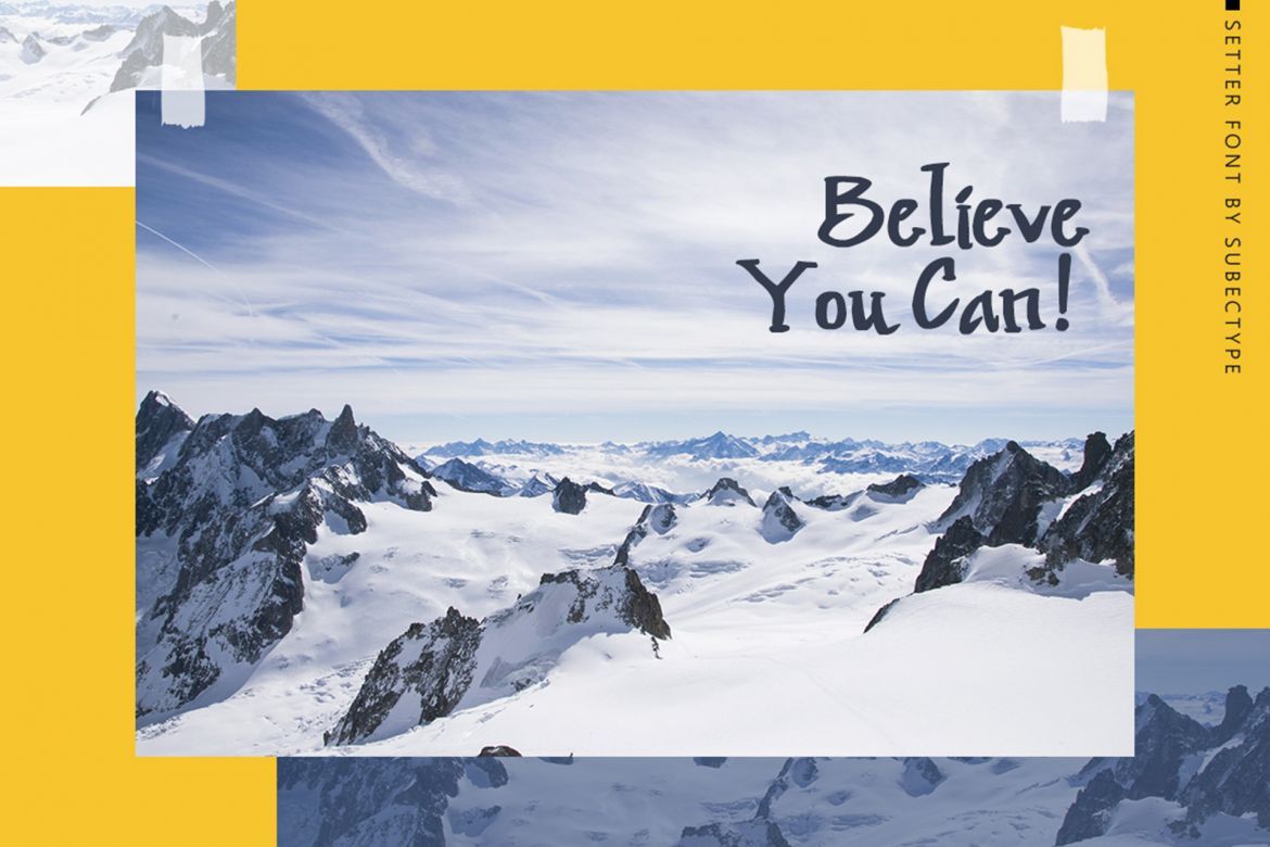 Setter Font - view 5