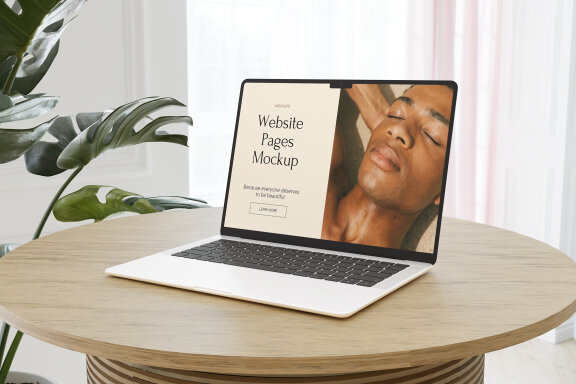 Clean Laptop FREE Mockup