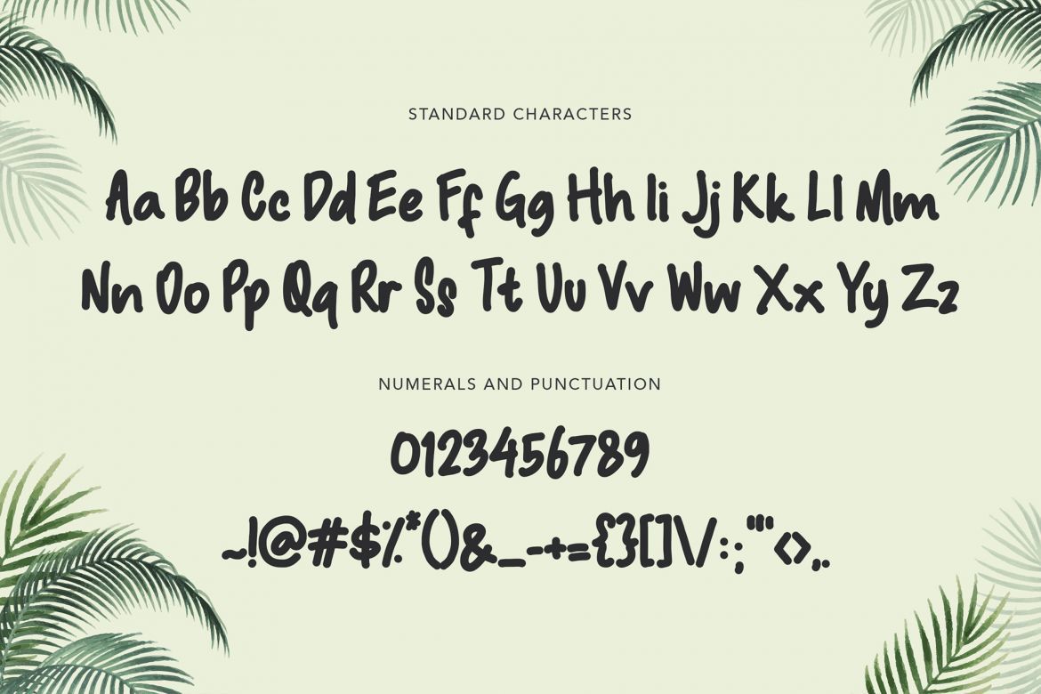Macadamia Handwritten Font - view 9