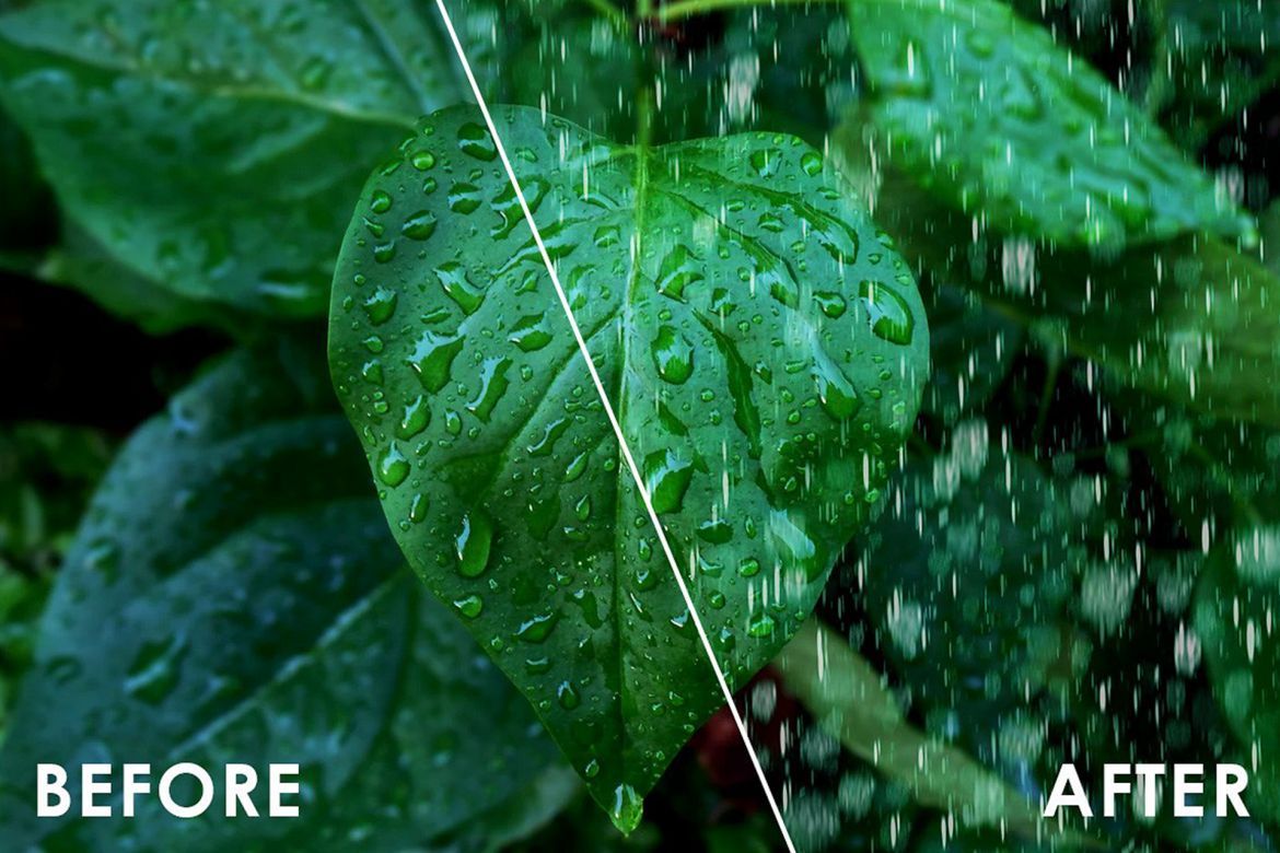 Realistic Rain Overlays - view 3